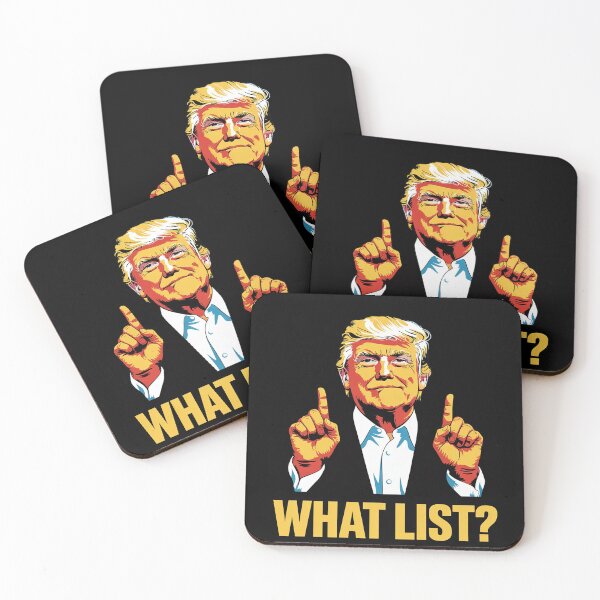 Item preview, What List Trump middle finger designed and sold by RsFilsingerArt.