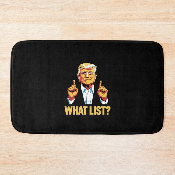 Item preview, What List Trump middle finger designed and sold by RsFilsingerArt.