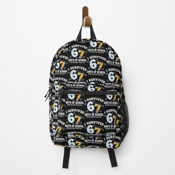Item preview, 67 Funny Teacher Classic School I Student Survived of Meme 67 Days designed and sold by SteveSaccoro.