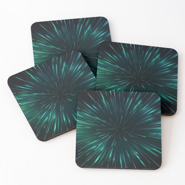 Item preview, Black pattern and glowing green designed and sold by saly55887.