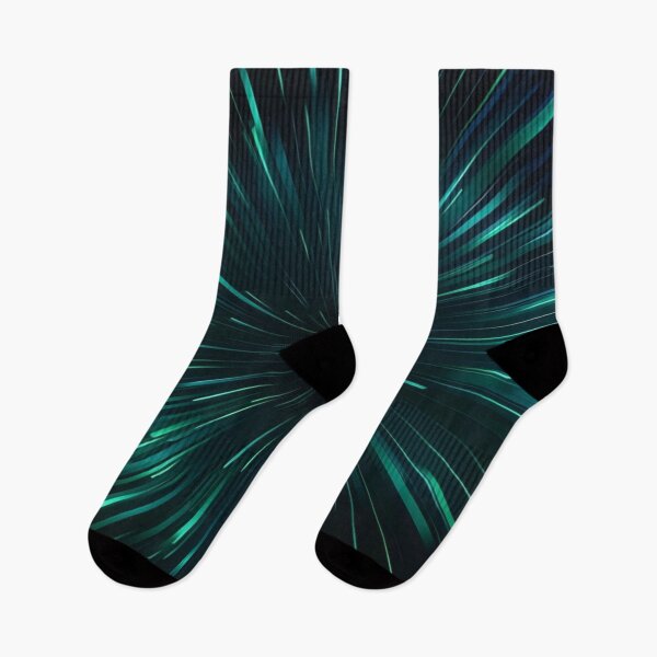 Item preview, Black pattern and glowing green designed and sold by saly55887.