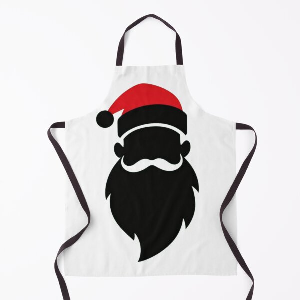 Item preview, Minimal Santa Face Silhouette - Modern Christmas Holiday Graphic designed and sold by BlueYasmine.