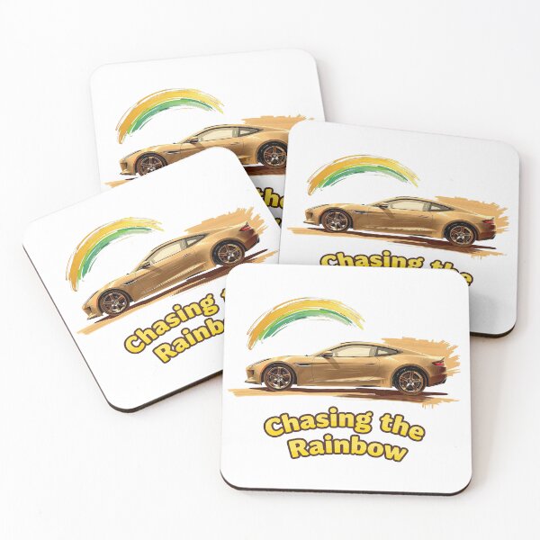Item preview, Chasing the Rainbow: Golden Sports Car designed and sold by MCT-GALLERY.