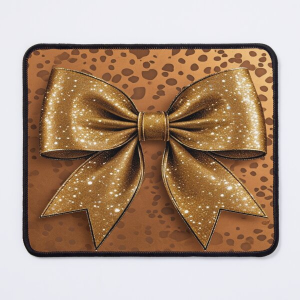 Item preview, Gold pattern with a bow designed and sold by saly55887.