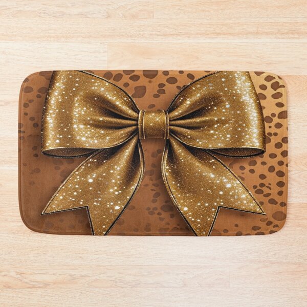 Item preview, Gold pattern with a bow designed and sold by saly55887.