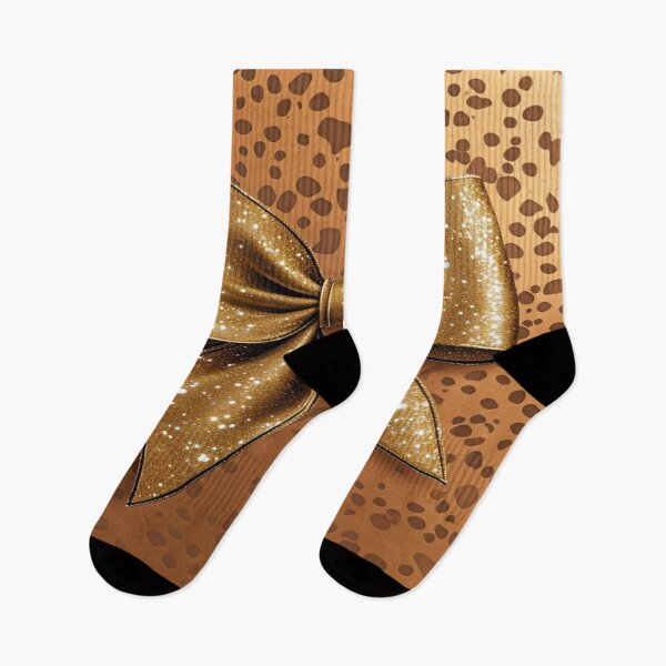 Item preview, Gold pattern with a bow designed and sold by saly55887.