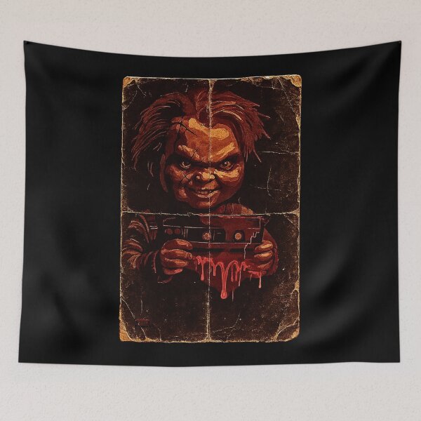 Item preview, CUSTOM CASSETTES RETRO BLOODY MIXTAPE designed and sold by WHITE FLAME PRINTS.