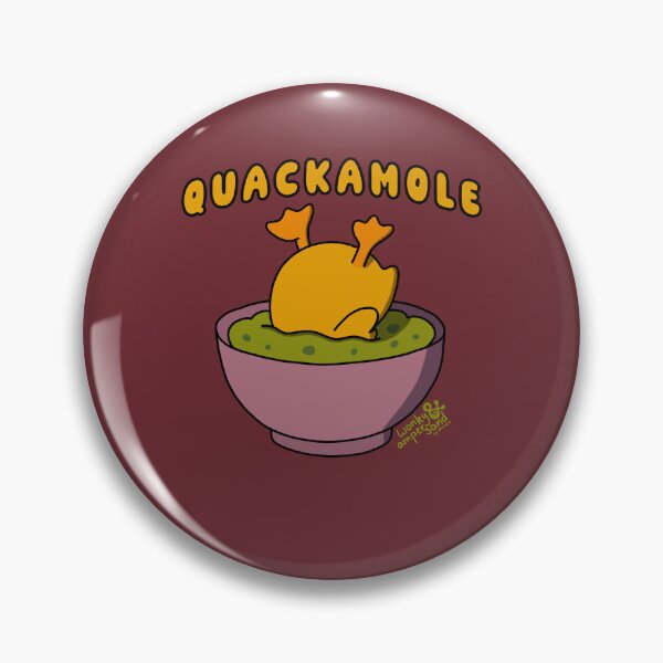 Item preview, Quackamole: Duck + Guacamole Pun Design designed and sold by WonkyAmpersand.