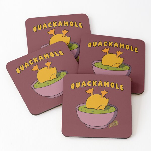 Item preview, Quackamole: Duck + Guacamole Pun Design designed and sold by WonkyAmpersand.