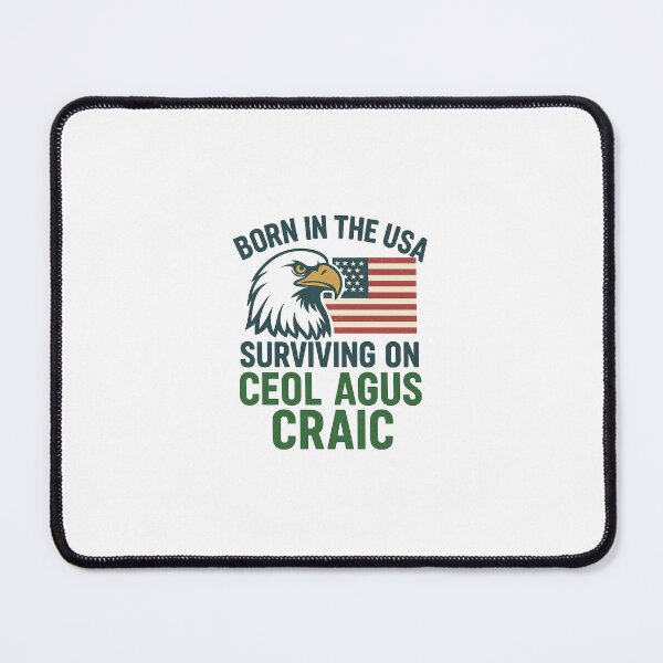 Item preview, Ceol, Craic & The Stars And Stripes designed and sold by MayoToManhattan.