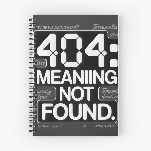 Item preview, 404: Meaning Not Found designed and sold by JakobZi.