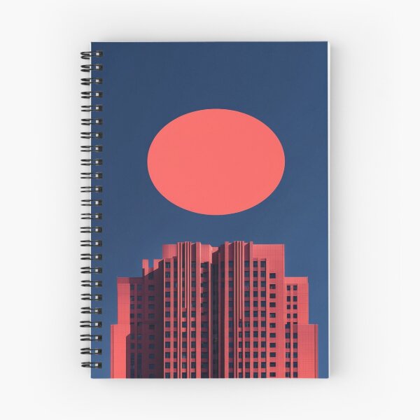 Item preview, Moon pattern and surreal architecture designed and sold by saly55887.