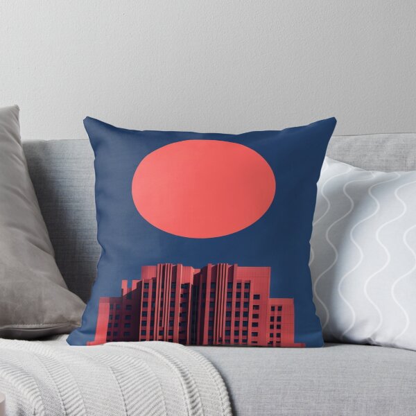 Item preview, Moon pattern and surreal architecture designed and sold by saly55887.