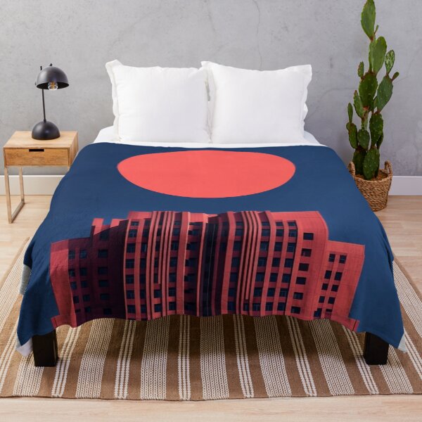 Item preview, Moon pattern and surreal architecture designed and sold by saly55887.