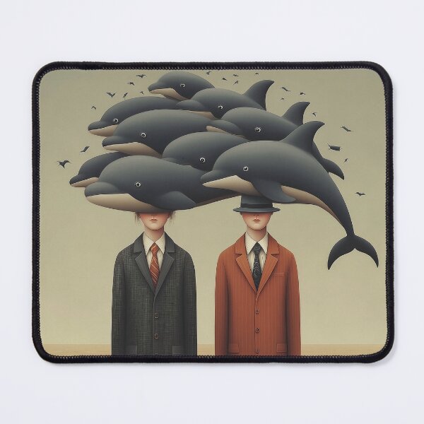 Item preview, SURREAL DOLPHINS - SEASCAPE .202 designed and sold by lautir.