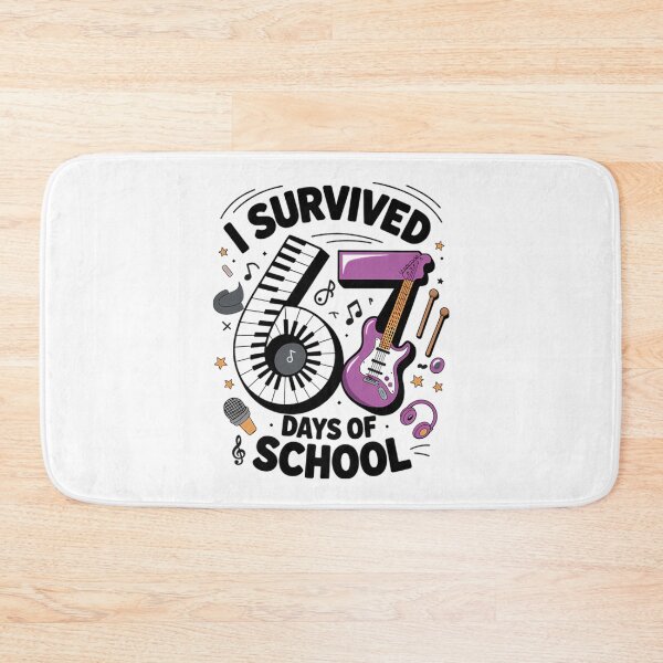 Item preview, of 67 Student School 67 Teacher Classic I Days Meme Survived Funny designed and sold by SteveSaccoro.