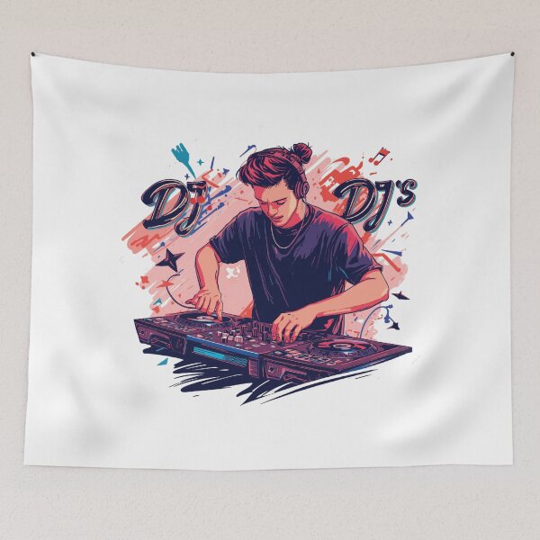 Item preview, DJ DJS - Urban Art Sketch DJ Mixes designed and sold by 140bpmmusic.