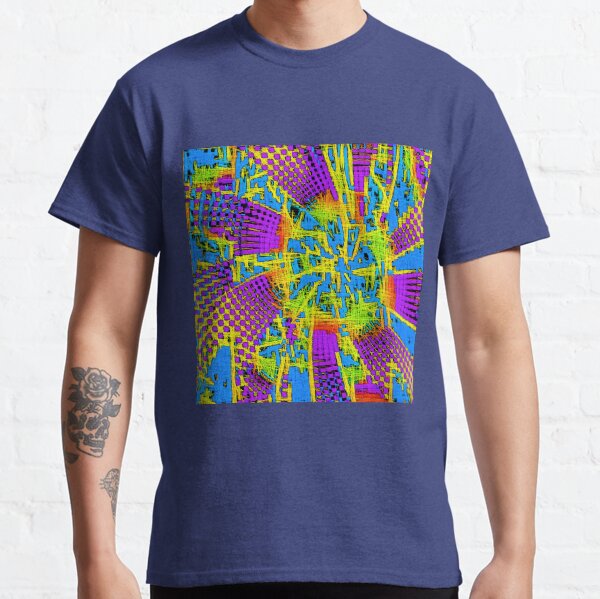 Color elements of cyberspace Classic T-Shirt