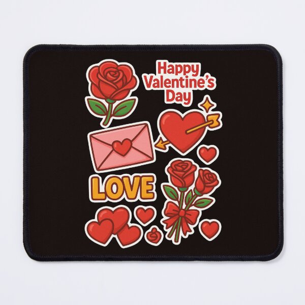 Item preview, Cute Valentine’s Day Love Sticker Set designed and sold by Sksticker991.