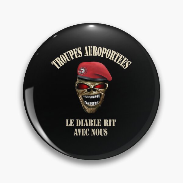 Item preview, Airborne troops The devil laughs with us designed and sold by XavuniverS.