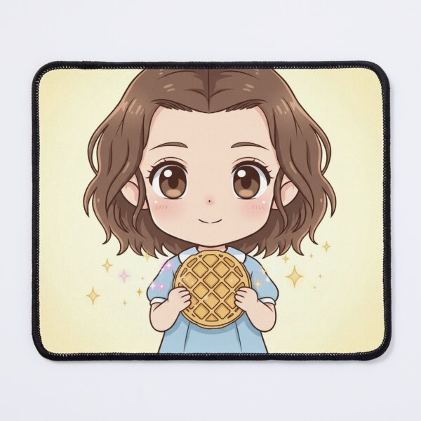 Item preview, Stranger things Eleven With Her Waffles | Stranger Things fanart designed and sold by Fandom Universe.