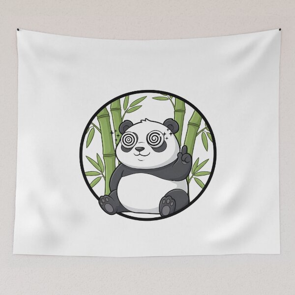 Item preview, Cute Dazed Panda Bamboo Forest Animal designed and sold by k3rstman1.
