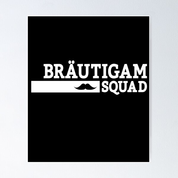 Item preview, Bräutigam Squad German T-Shirt & Gift designed and sold by Legendemax.