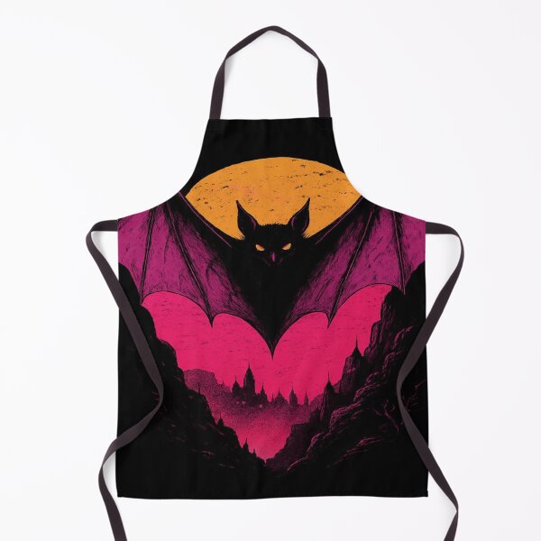 Item preview, A colorful bat pattern at night is enchanting designed and sold by saly55887.