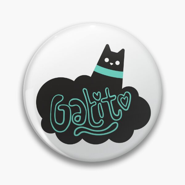 Item preview, Cute Gatito Cat Kawaii Illustration designed and sold by  Catpuccino.