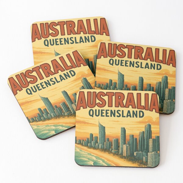 Item preview, Australia Queensland - Travel Art designed and sold by maximinano100k.