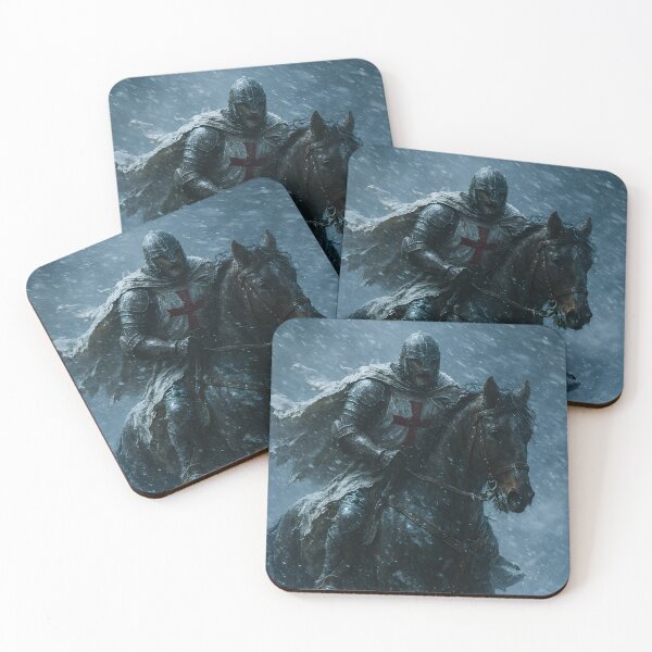 Item preview, Templar in the Blizzard  designed and sold by Marcicev-Bojan.