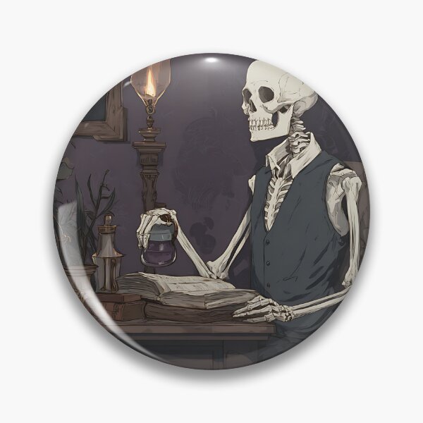 Item preview, Dark Academia: Anatomical Skeleton designed and sold by bapupa.