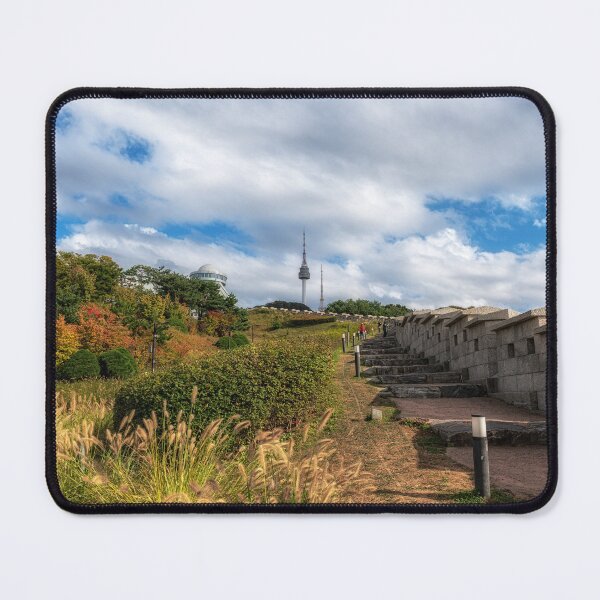 Item preview, Seoul Namsan Baekbeom Square Autumn designed and sold by aaronchoi.