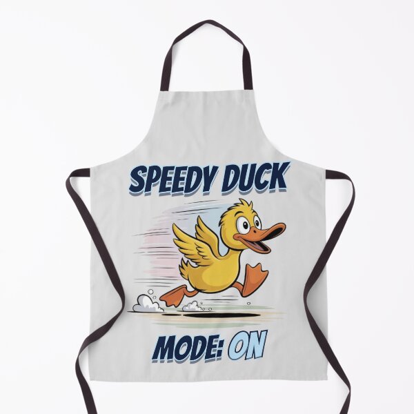 Item preview, Speedy Duck Mode ON – Funny Running Duck Cartoon designed and sold by kamisclothes.