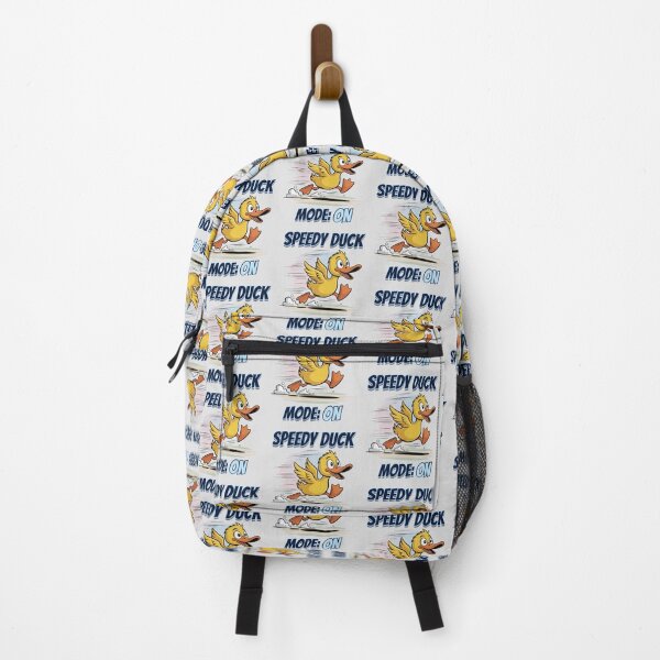 Item preview, Speedy Duck Mode ON – Funny Running Duck Cartoon designed and sold by kamisclothes.