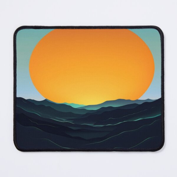 Item preview, surreal moon and mountain pattern designed and sold by saly55887.