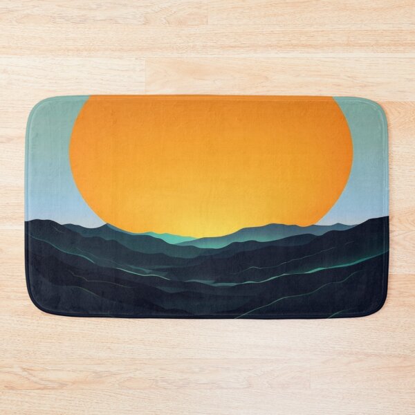 Item preview, surreal moon and mountain pattern designed and sold by saly55887.