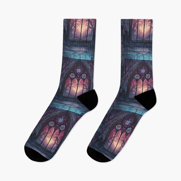 Item preview, Dark Academia: Scholarly Stained Glass designed and sold by bapupa.