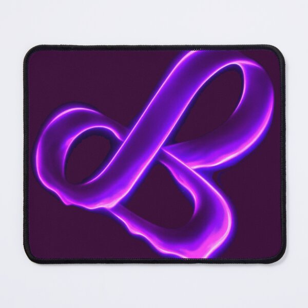 Item preview, Neon Infinity Loop T-Shirt – Futuristic Glowing Purple Symbol Art designed and sold by KDesignCrafts.