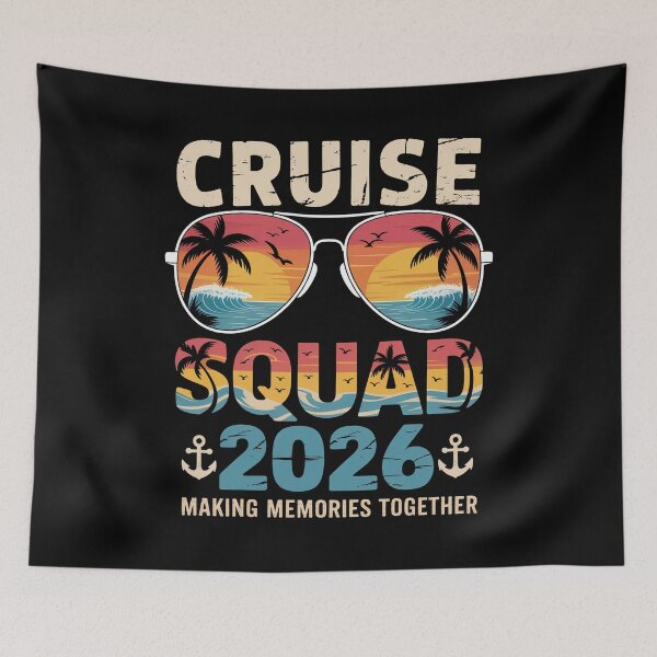 Item preview, Cruise Squad 2026 Summer Vacation Matching Family  designed and sold by MaryoKing.