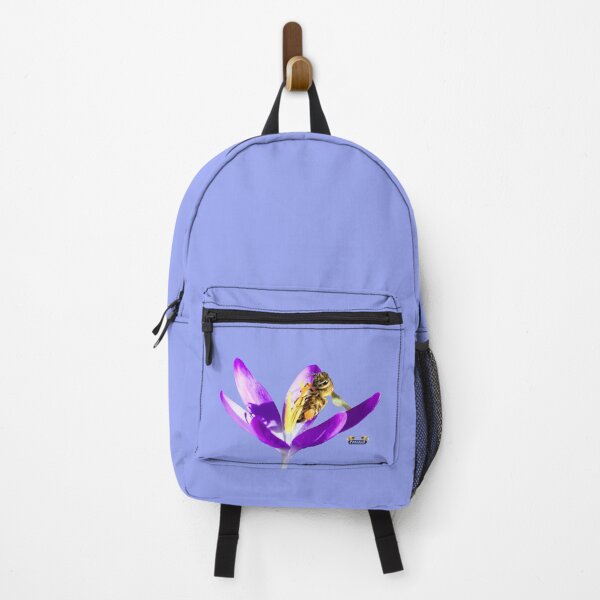 Item preview, Honeybee at the flower stigma - Mischievous / Swiss Artwork Photography designed and sold by Raphael Wolf.