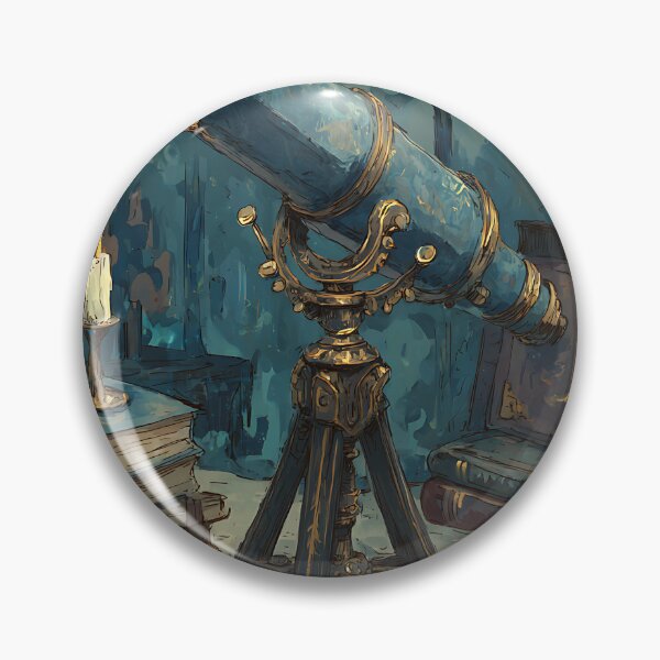 Item preview, Dark Academia: Celestial Telescope designed and sold by bapupa.