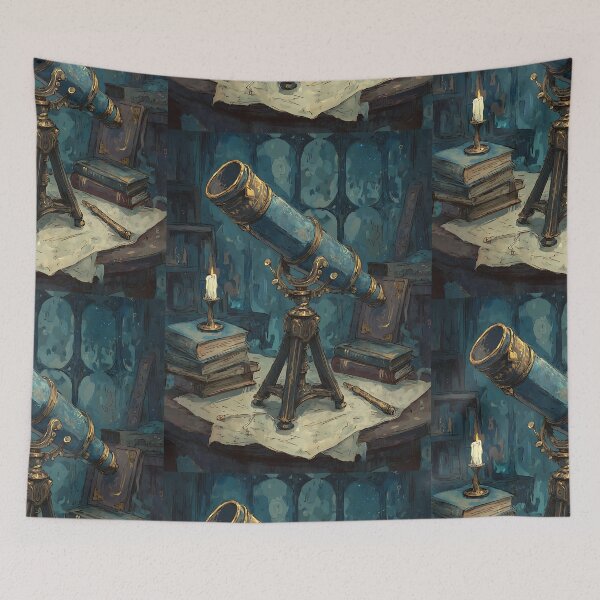 Item preview, Dark Academia: Celestial Telescope designed and sold by bapupa.