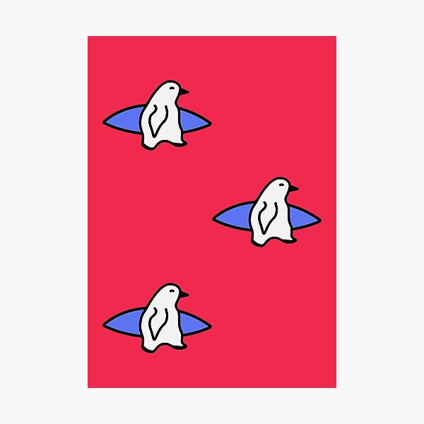 Item preview, penguin poster designed and sold by ana413.