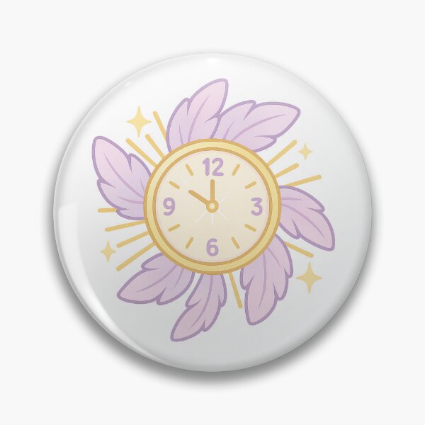 Item preview, Feather Clock | 11:11 Angel Time | Cute Manifestation Sticker | Celestial Luck & Divine Timing Aesthetic designed and sold by HerDreamCodes.