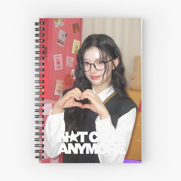 Item preview, Minju — Not Cute Anymore Aesthetic Print designed and sold by Valereekmerch.