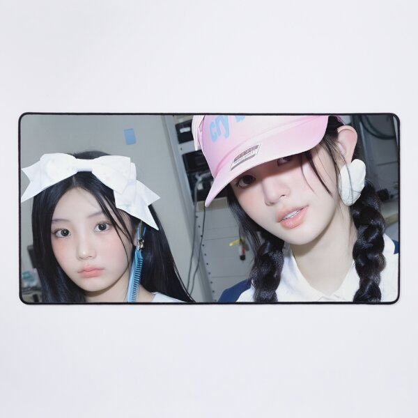 Item preview, Minju And Wonhee— Not Cute Anymore Aesthetic Print designed and sold by Valereekmerch.