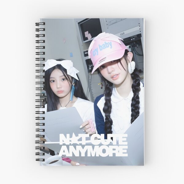 Item preview, Minju And Wonhee— Not Cute Anymore Aesthetic Print designed and sold by Valereekmerch.