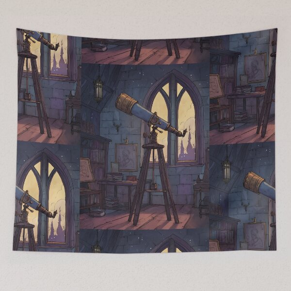 Item preview, Dark Academia: Scholarly Telescope designed and sold by bapupa.