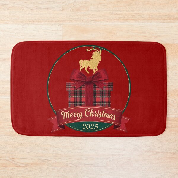 Item preview, Classic Tartan Ribbon Christmas Art designed and sold by ChicTrendz.